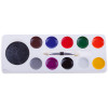 Краски для грима Фабрика фантазий, 10 цветов, кисть-аппликатор, зеркало, картон
